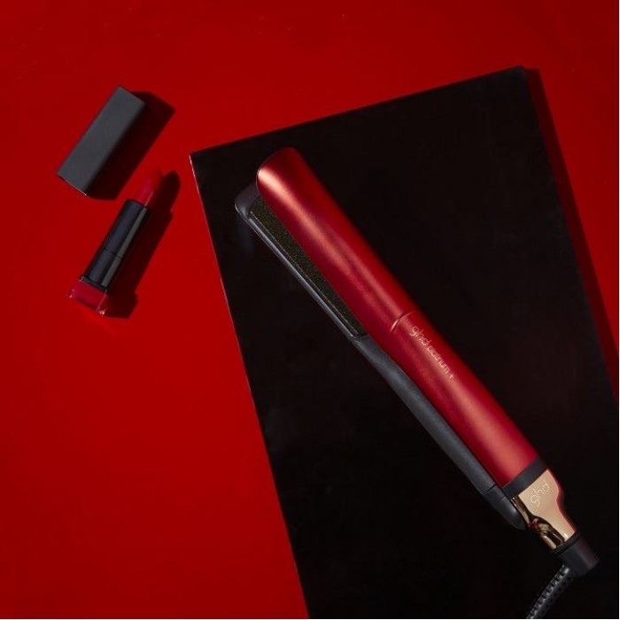 ghd Platinum+ Deep Scarlet Styler