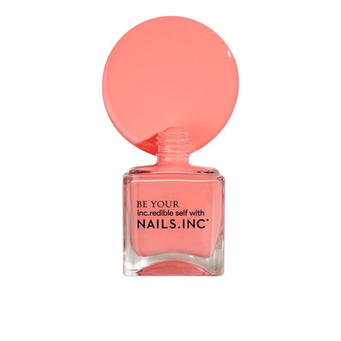 Nails inc Peachy and Perky Nail Polish and Lip Duo