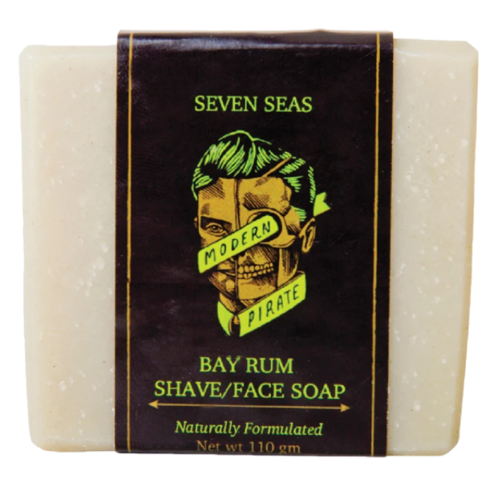 Modern Pirate Seven Seas Bay Rum Shave/ Face Soap