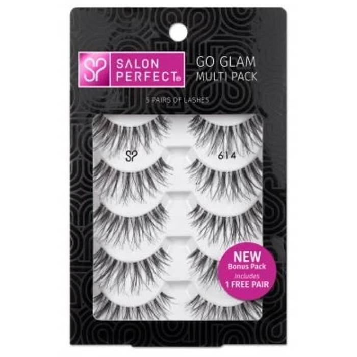 Salon Perfect Go Glam Black Multi Pack- 614