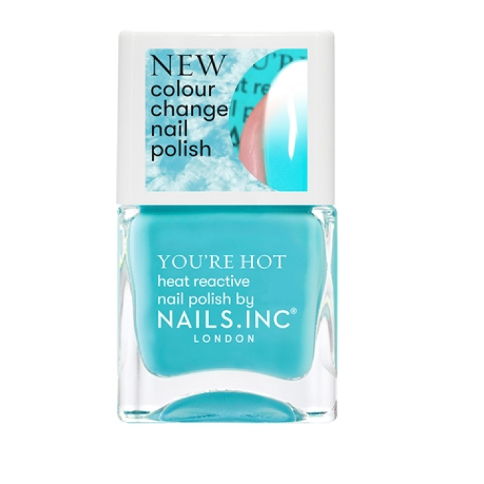 Nails inc Feel The Hotness Colour Changing Nail Polish