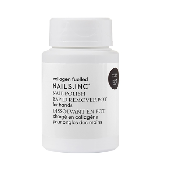 Nails inc Collagen Fuelled Nail Polish Remover Pot