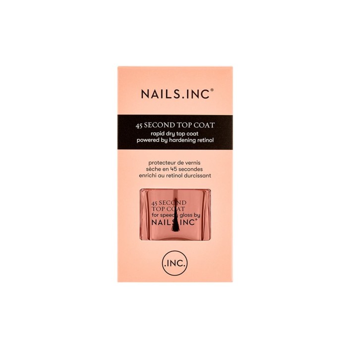 Nails inc Retinol 45 Second Quick Drying Top Coat