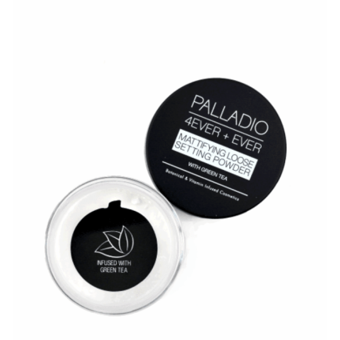 Palladio 4ever Ever Mattifying Loose Setting Powder Translucent (6g)