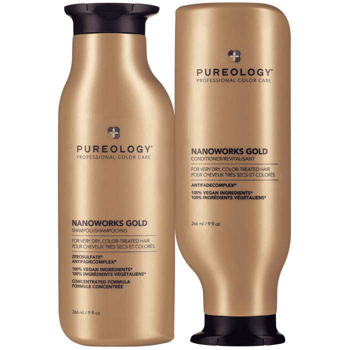 Pureology Nanoworks Gold Shampoo & Conditioner Duo