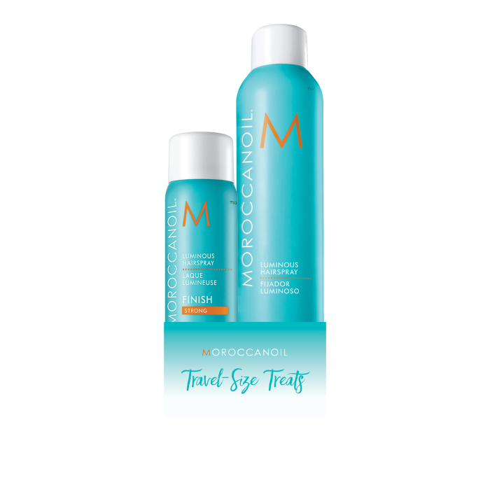 Moroccanoil Travel-Size Treats Luminous Hairspray Duo - Strong