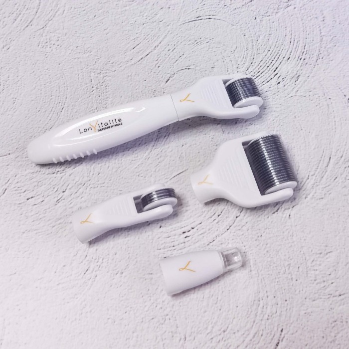 Lonvitalite Microneedle Derma Roller Face & Body Kit