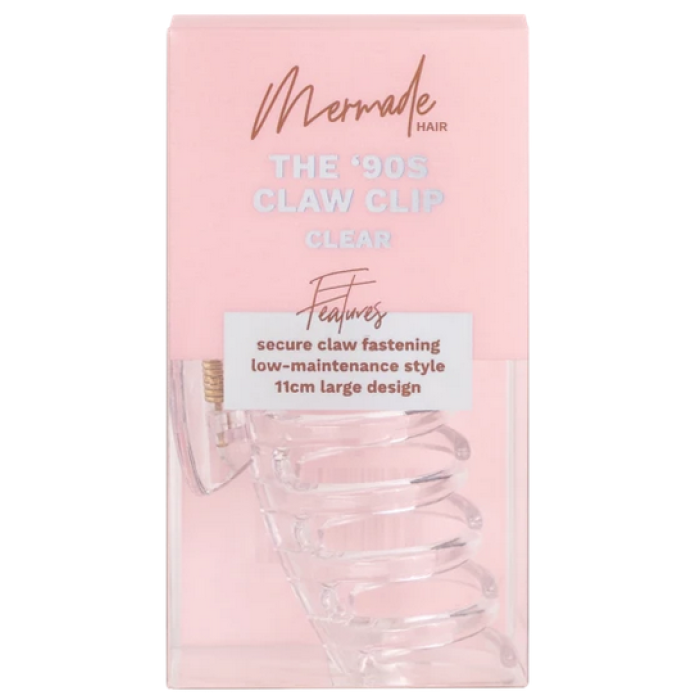 Mermade Hair Claw Clip - Clear