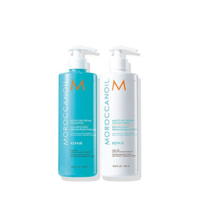 Moroccanoil 500ml Moisture Repair Duo Pack