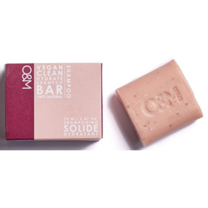 O&M Original Mineral Hydrate Shampoo Bar