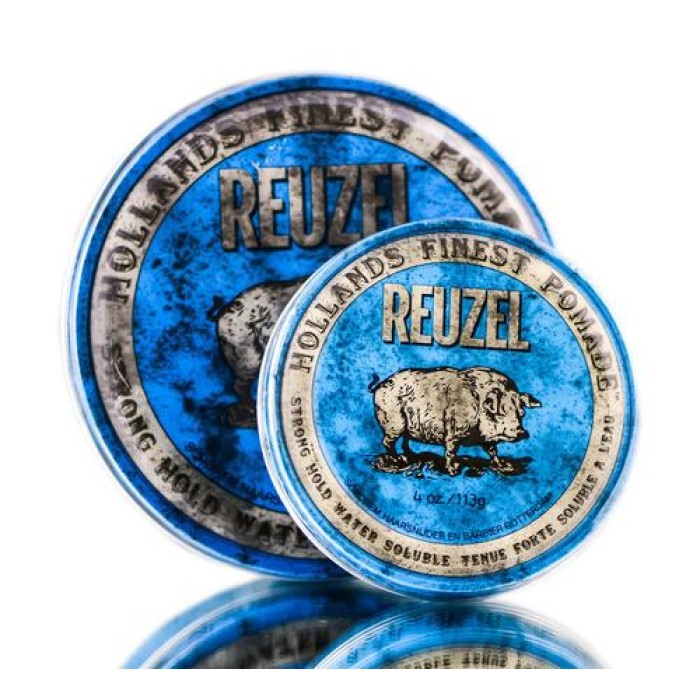 Reuzel Blue Strong Hold Pomade - Buy 1 Get 1 Free