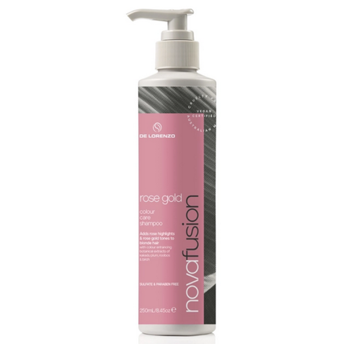 De Lorenzo Nova Fusion Rose Gold Shampoo