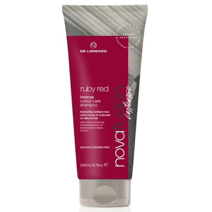 De Lorenzo Nova Fusion Intense Colour Care Shampoo - Ruby Red