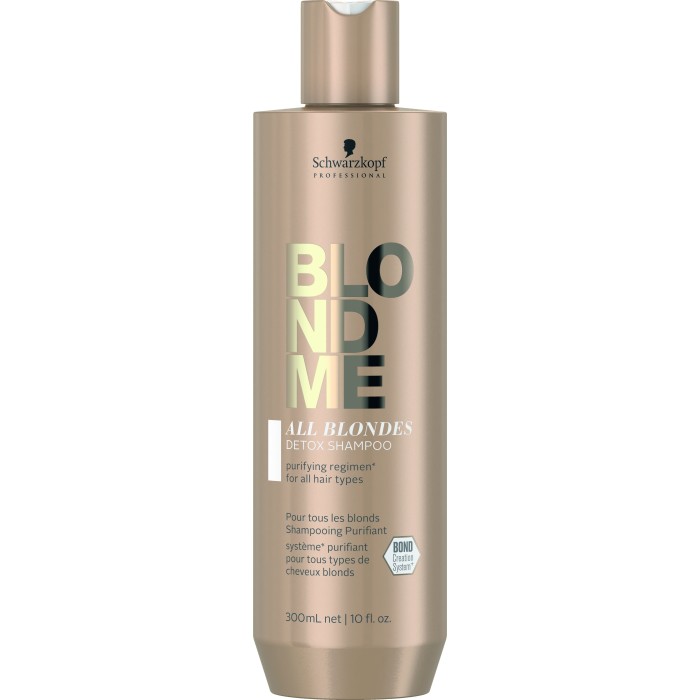 Schwarzkopf BLONDME Detox Shampoo - All Blondes (NEW)