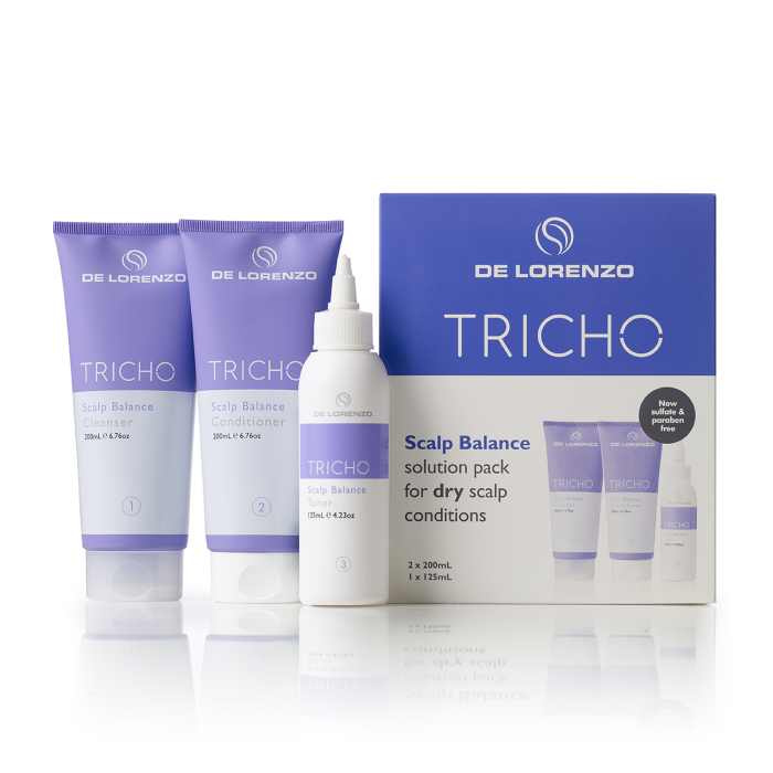 De Lorenzo Tricho Scalp Balance Trio Pack For Dry Hair