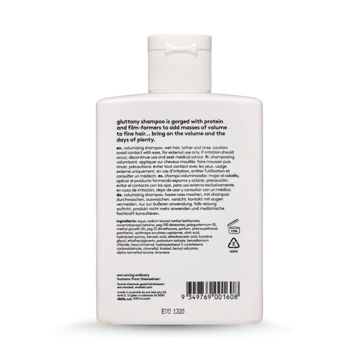 Evo Gluttony Volume Shampoo