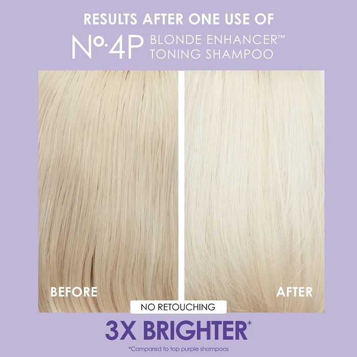 Olaplex No.4P Blonde Enhancer Toning Shampoo