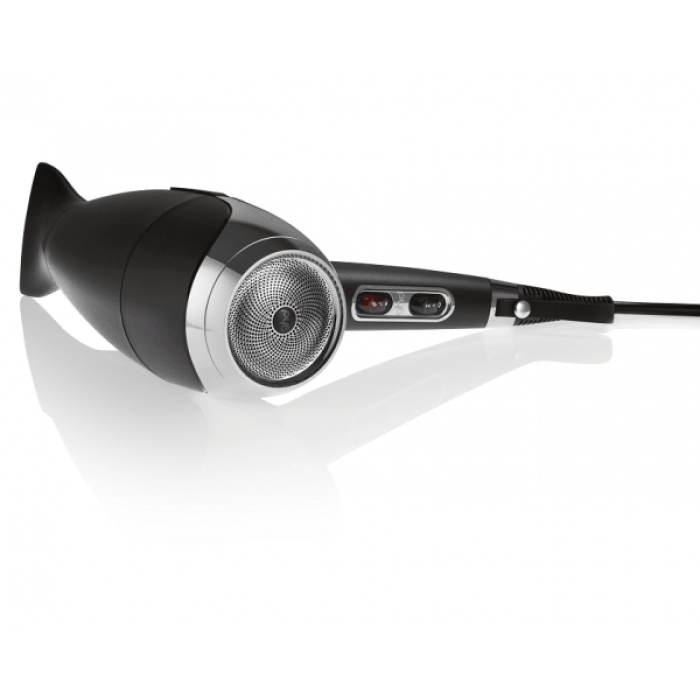 ghd helios hair dryer in black