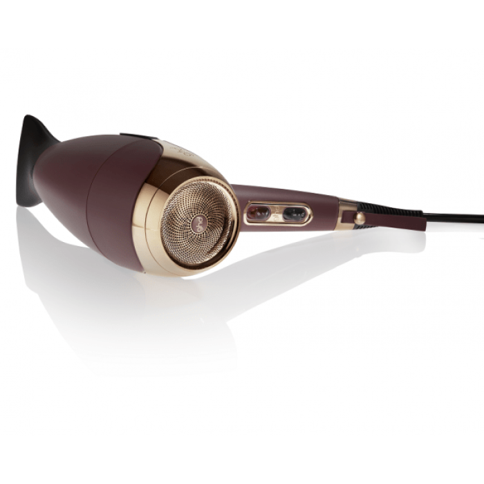 ghd helios hair dryer in plum