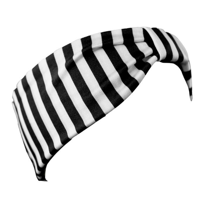 Louvelle Seraphine headband in Monochrome