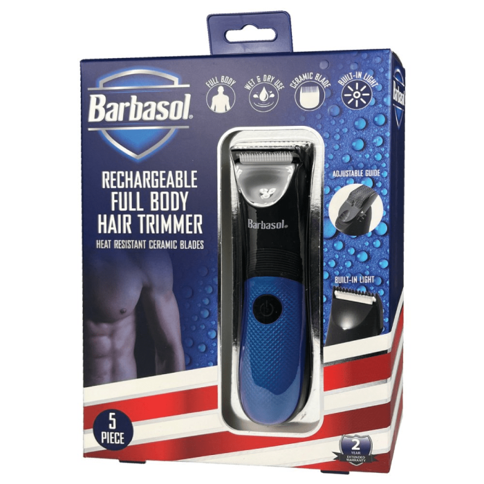 Barbasol Rechargeable Full Body Hair Trimmer