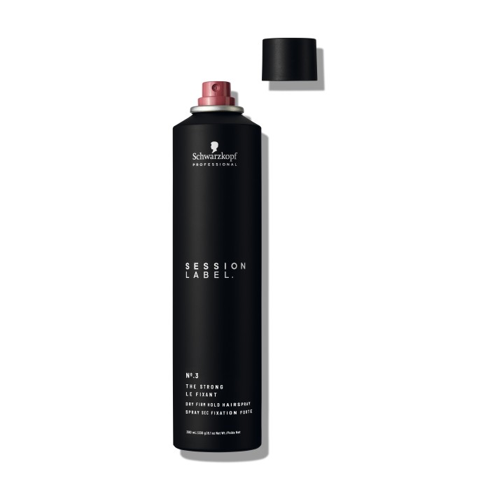 Schwarzkopf Professional Session Label No.3 The Strong Dry Firm-Hold Hairspray