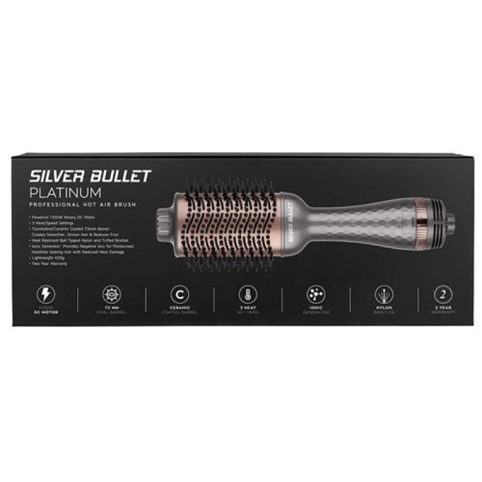 Silver Bullet Platinum Hot Air Brush