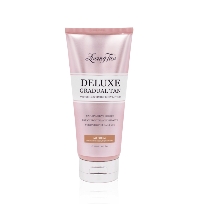 Loving Tan Deluxe Gradual Tan Nourishing Tinted Body Lotion - Medium