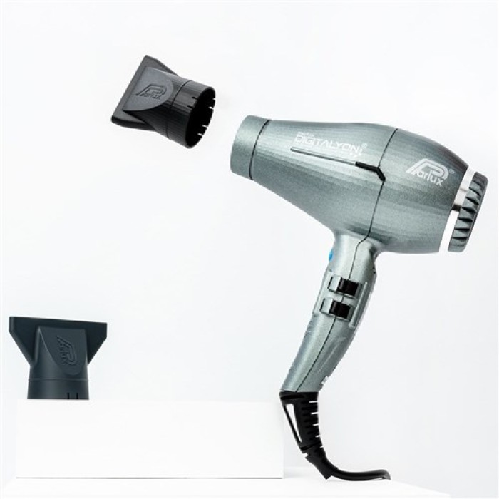 Parlux DigitAlyon Hair Dryer in Glitter Grey