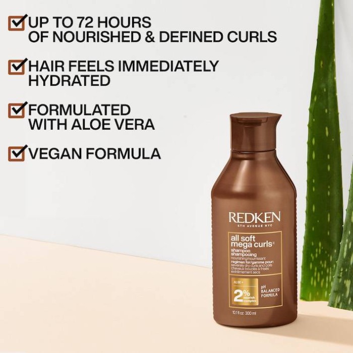 Redken All Soft Mega Curls Shampoo 1 Litre