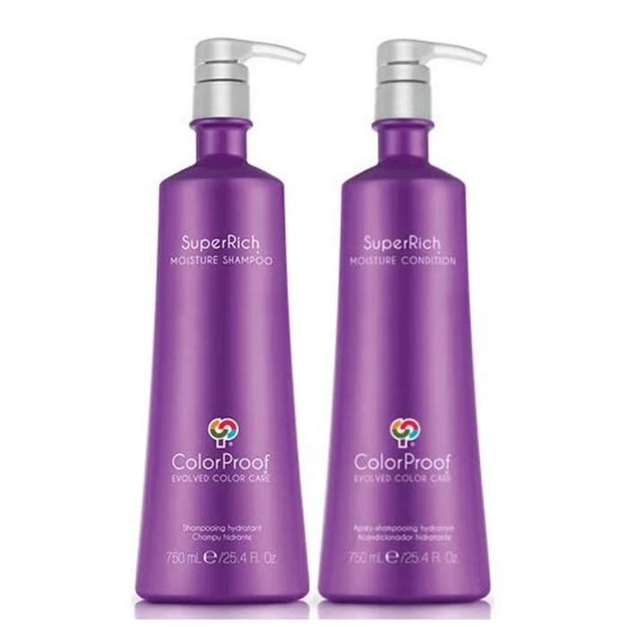 ColorProof Super Rich Moisture Shampoo + Conditioner Duo