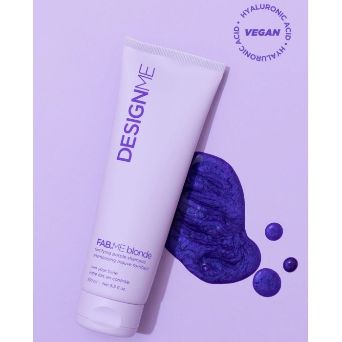 Design.Me FAB.ME Blonde Fortifying Purple Shampoo