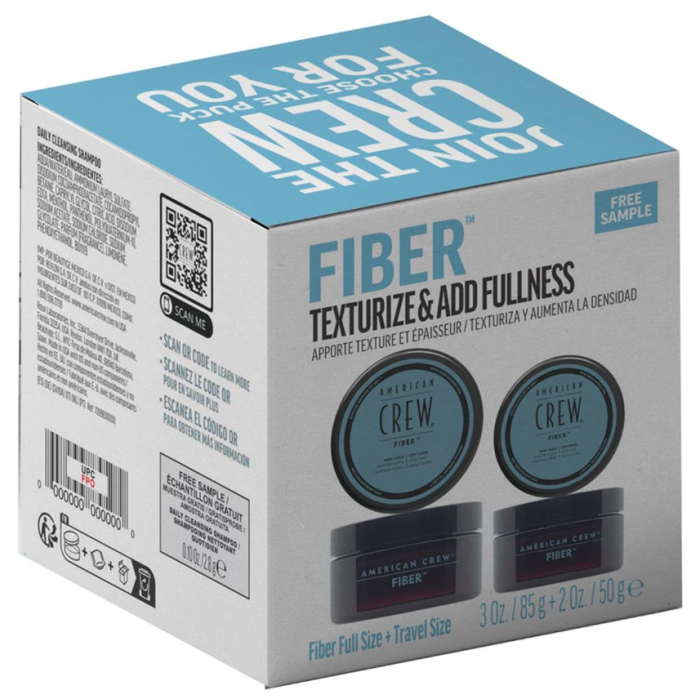 American Crew  Fiber 85g + 50g Bonus Duo Pack