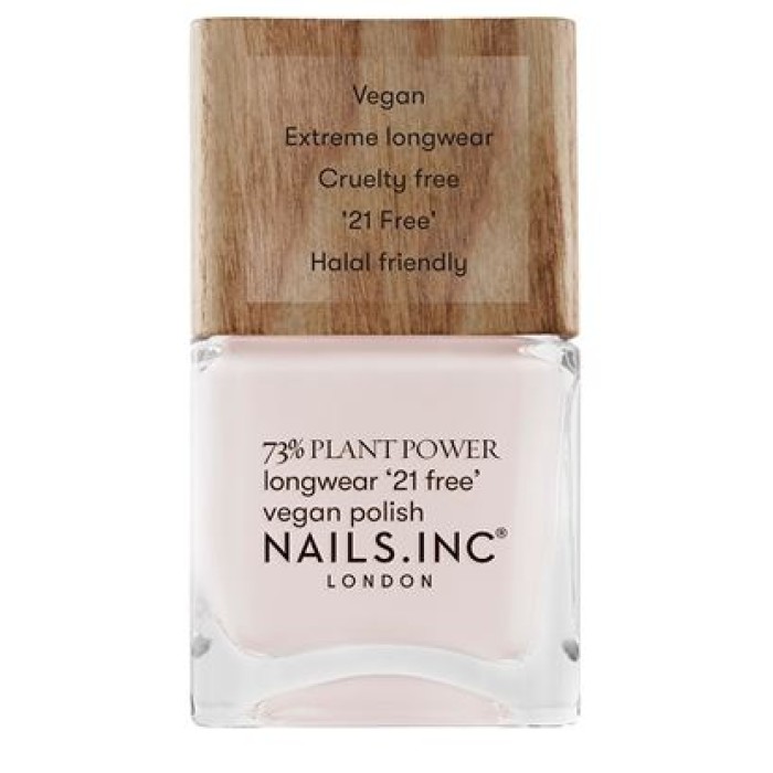 Nails inc Plant Power Vegan Nail Polish - Be Fearless. Switch Off.