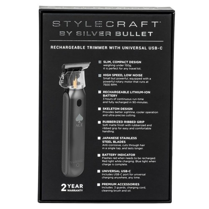 Silver Bullet StyleCraft by Silver Bullet ACE Hair Trimmer