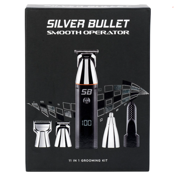 Silver Bullet Smooth Operator 11-In-1 Grooming Trimmer Kit