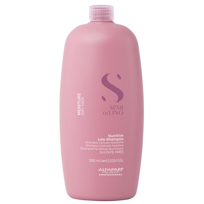 Alfaparf Semi Di Lino Moisture Nutritive Low Shampoo (1 Litre)