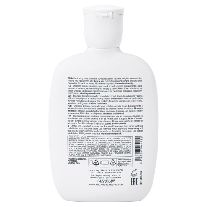 Alfaparf Semi Di Lino Diamond Illuminating Low Shampoo (250ml)