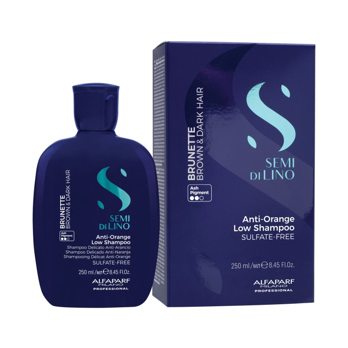 Alfaparf Semi Di Lino Brunette Anti-Orange Low Shampoo