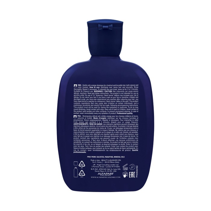 Alfaparf Semi Di Lino Brunette Anti-Orange Low Shampoo