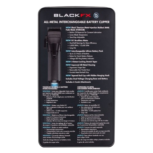 BabylissPro FxOne BlackFX Hair Clipper