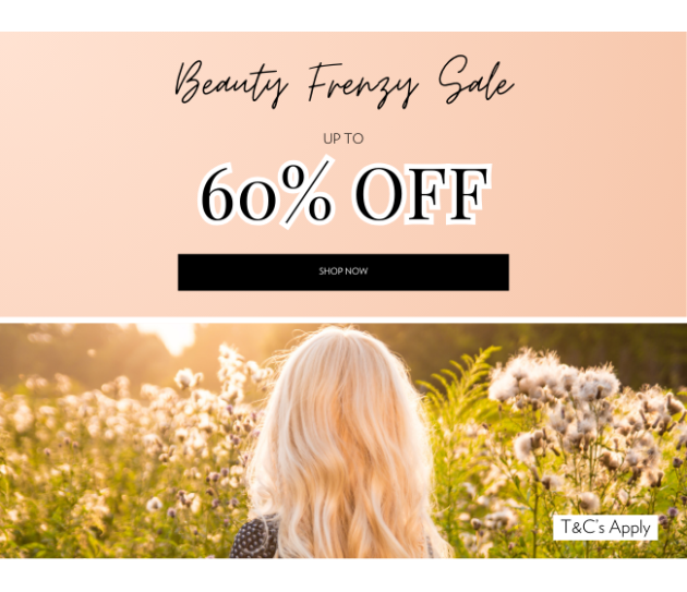 Beauty Frenzy Sale