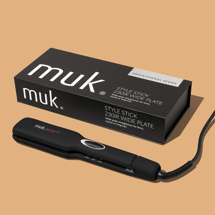 Muk 230-IR Wide Plate Hair Straightener