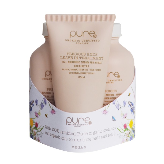 Pure Precious Travel Set With Precious Ends Leave-In Treatment