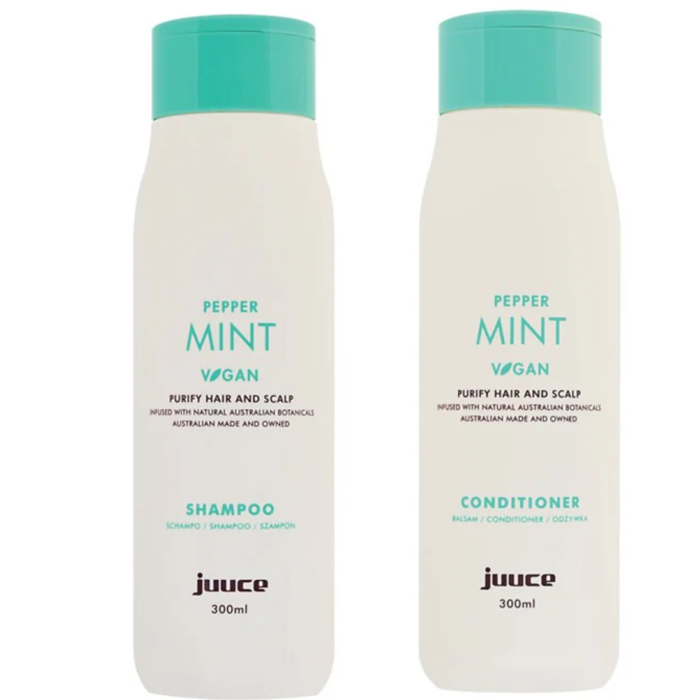 Juuce Peppermint Shampoo & Conditioner Duo