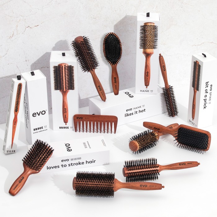 Evo Bradford Pin Bristle Dressing Brush