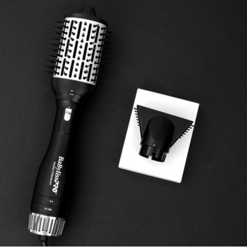 Babyliss Pro Nano Titanium Detachable 2 In 1 Hot Air Brush and Dryer