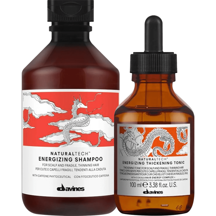 Davines Naturaltech Energizing Duo with Thickening Tonic