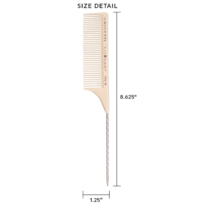 Cricket Pro-55 Wide Toothed Rattail Comb