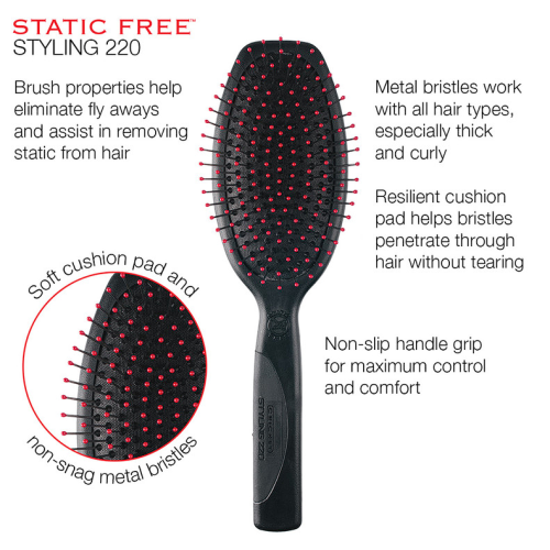 Cricket Static Free Styling Brush 220